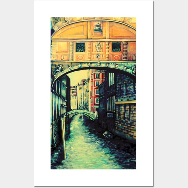 Ponte dei Sospiri Wall Art by gayeelise